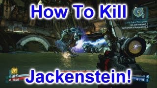 How To Kill Jackenstein  Sir Hammerlock DLC [upl. by Merl]