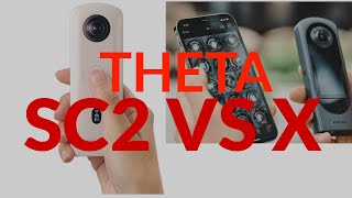 RICOH THETA SC2 Images VS THETA X Video Frames [upl. by Amla722]