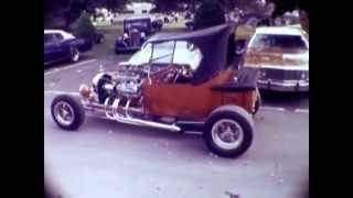 MidSouth Street Rod Roundup Gatlinburg Tennessee circa 1973 [upl. by Nlyak]