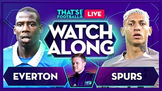 EVERTON vs TOTTENHAM  Mark Goldbridge LIVE [upl. by Namsu736]