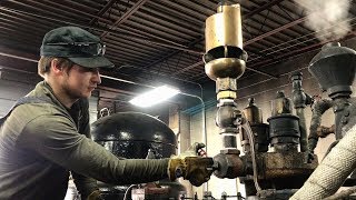 How To Fire Up a Steam Locomotive 4K [upl. by Wylma]