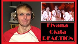 Lukeovision  Elvana Gjata  Me Tana  REACTION [upl. by Elysha438]