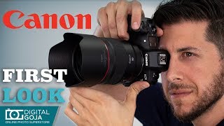 First Look at Canon RF 50mm f12L USM Lens  Review [upl. by Nnairol]