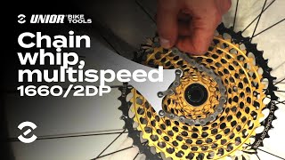 Chain whip multispeed 16602DP  Product Overview  Unior Bike Tools [upl. by Raynor]