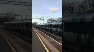 London Northwestern Railway train arriving at Wolverton [upl. by Thordia440]