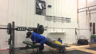 Bench Explosive PushUps [upl. by Hawthorn]