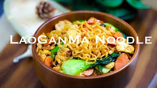 LaoGanMa Noodle10 mins recipe  Beaudifood [upl. by Wernick]