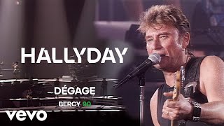 Johnny Hallyday  Dégage Live à Bercy Paris  1990 [upl. by Wendie944]