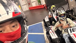 Go kart racing first time ever 🏎️ [upl. by Michaelina]