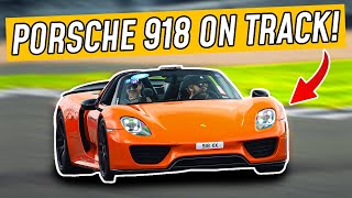 Taking My Porsche 918 Spyder On Track At Silverstone [upl. by Itoyj]