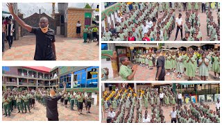 Very Emotional as Kwadwo Nkansah Lilwin Students Sees Him after the Accident …GreatMinds Int School [upl. by Katharina]