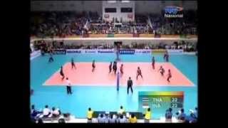 VollyBall Ina vs Thai  Sea Games 2011 [upl. by Guttery]