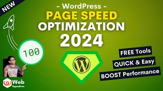 How to Boost WordPress Page Speed Optimization 2024  Elementor and Non Elementor Sites  Free Tools [upl. by Parnas]