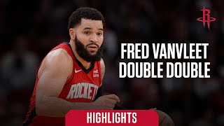 Fred VanVleet Game Highlights vs Hornets 11123  Houston Rockets [upl. by Nyved]