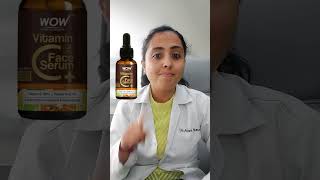 Vitamin C serum that i never recommend in my OPD skincaretruth dravani shorts shortsvideo [upl. by Conlee230]