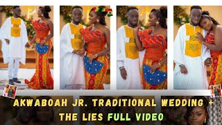 FULL VIDEO OF AKWABOAH JR TRADITIONAL MARRIAGE [upl. by Nwaf825]