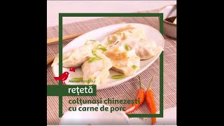 Rețeta Auchan Colțunași chinezești cu carne de porc [upl. by Drucilla]