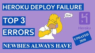 Heroku deploy failure  Top 3 error newbies always have [upl. by Handel959]