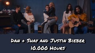 Dan  Shay and Justin Bieber  10000 Hours Lyrics Terjemahan English  Indonesia [upl. by Ideih404]