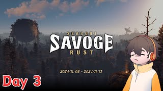 PvP開始！ぐちつぼ主催「SAVOGE RUST」に参加するぞ Day 3 ～フルコン視点～ [upl. by Ibbed]