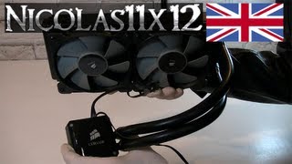 Corsair Hydro Series H100i Water Cooler Review [upl. by Neltiak]