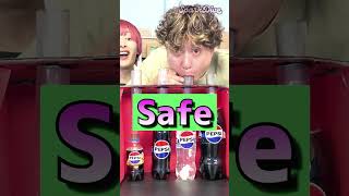 Pepsi with Mentos 😱🤯😲trending viral shorts shortsfeed viralshort trendingshorts games [upl. by Navad694]