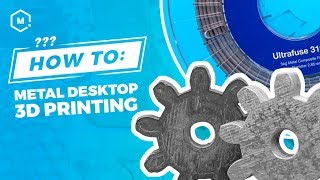 How to Succeed with 3D Printing Metal on a Desktop 3D Printer using BASF Ultrafuse 316L Filament [upl. by Alekehs]