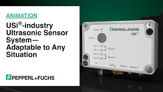 USi®industry Ultrasonic Sensor System—Adaptable to Any Situation [upl. by Fryd2]