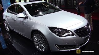 2015 Opel Insignia Cosmo Diesel  Exterior and Interior Walkaround  2014 Paris Auto Show [upl. by Pearse674]