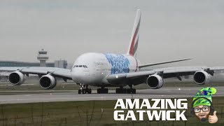 Planespotting Live from London Gatwick Airport [upl. by Letnahc]