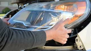 Ram 3500 Promaster Van Headlight Replacement DIY How to Replace a Headlight [upl. by Coppock]