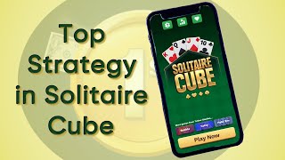 Top Strategy for Solitaire Cube  Tether Studios  Skillz [upl. by Yeh852]