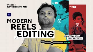 Brand Reels For Clothing Brand  Modern Video Editing Ep1 Free Presets [upl. by Yazbak]