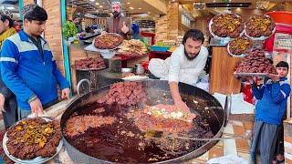 World Famous Chapli Kabab  Salar Special Chapli Kabab recipe  Afghanistans Street food [upl. by Adekram429]