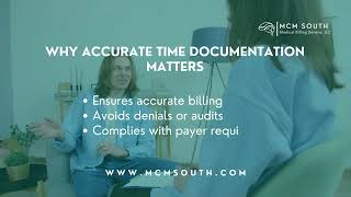 Time requirements for CPT codes in behavioral health by MCMSouth [upl. by Utimer]