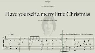 Have yourself a merry little Christmas  Easy Piano [upl. by Ermentrude167]