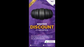 Limited Time Offer on Tyres  zDegree  Call Now [upl. by Laehcimaj]