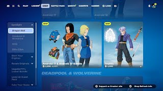 Fortnite  NEW Android 17 amp 18 Bundle Review amp Overview  is it Worth it [upl. by Mojgan]