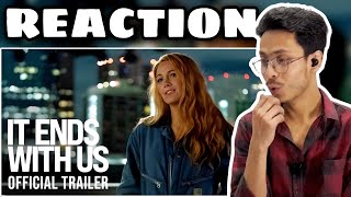 IT ENDS WITH US  Official Trailer HD Reaction  Holly Verse [upl. by Hsemin]