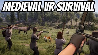 Medieval Dynasty New Settlement  Addicting VR Survival [upl. by Elokkin]