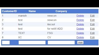 gridview insert update delete in aspnet [upl. by Erihppas]