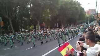 Desfile de LA LEGIÓN ESPAÑOLA [upl. by Osi681]