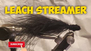 Fly Tying Simple Leech Lure [upl. by Merideth]