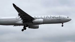 Air Canada Star Alliance Livery AC956  REG CGOFV SJD SAN JOSE YYZ Toronto Pearson [upl. by Norry859]