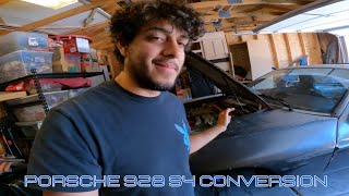 928 S4 Brake conversion [upl. by Acilejna]