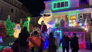 2023 Christmas Lights Tour of Dyker Heights  NYC Holiday Decoration [upl. by Inahet]