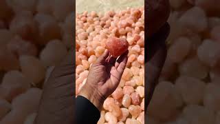 Heart shaped massage salt himalayansalt mineralsalt manufacturing [upl. by Rina]