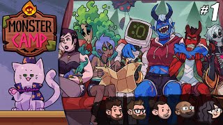 Monster Prom 2 Monster Camp Multiplayer  Part 1  ITS FINALLY OUT [upl. by Palila]