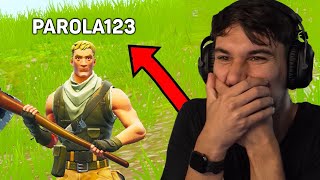 Miam Pus PAROLA In Nume Pe Fortnite 😅 [upl. by Hescock692]