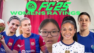 THE BEST WOMENS PLAYERS ON FC 25 [upl. by Nadnerb831]